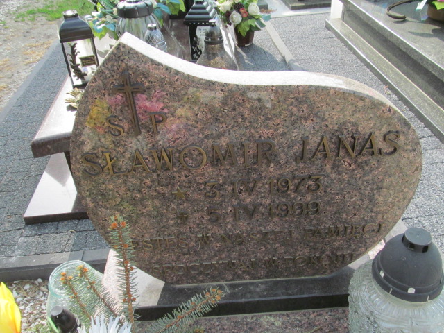 Sławomir Janas 1973 Zawonia - Grobonet - Wyszukiwarka osób pochowanych